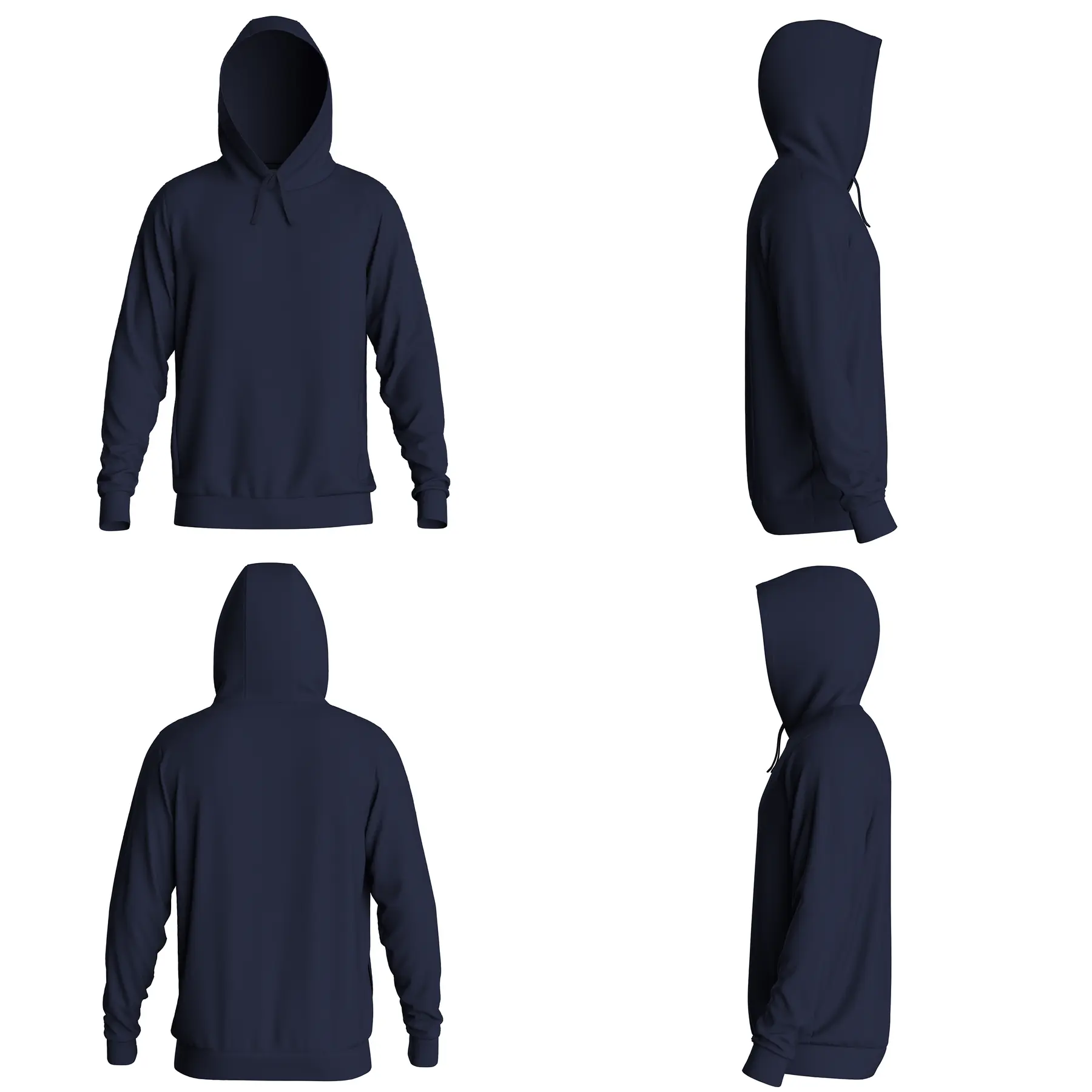 Hoodie Jalvo - Bleu - male - Size: XL