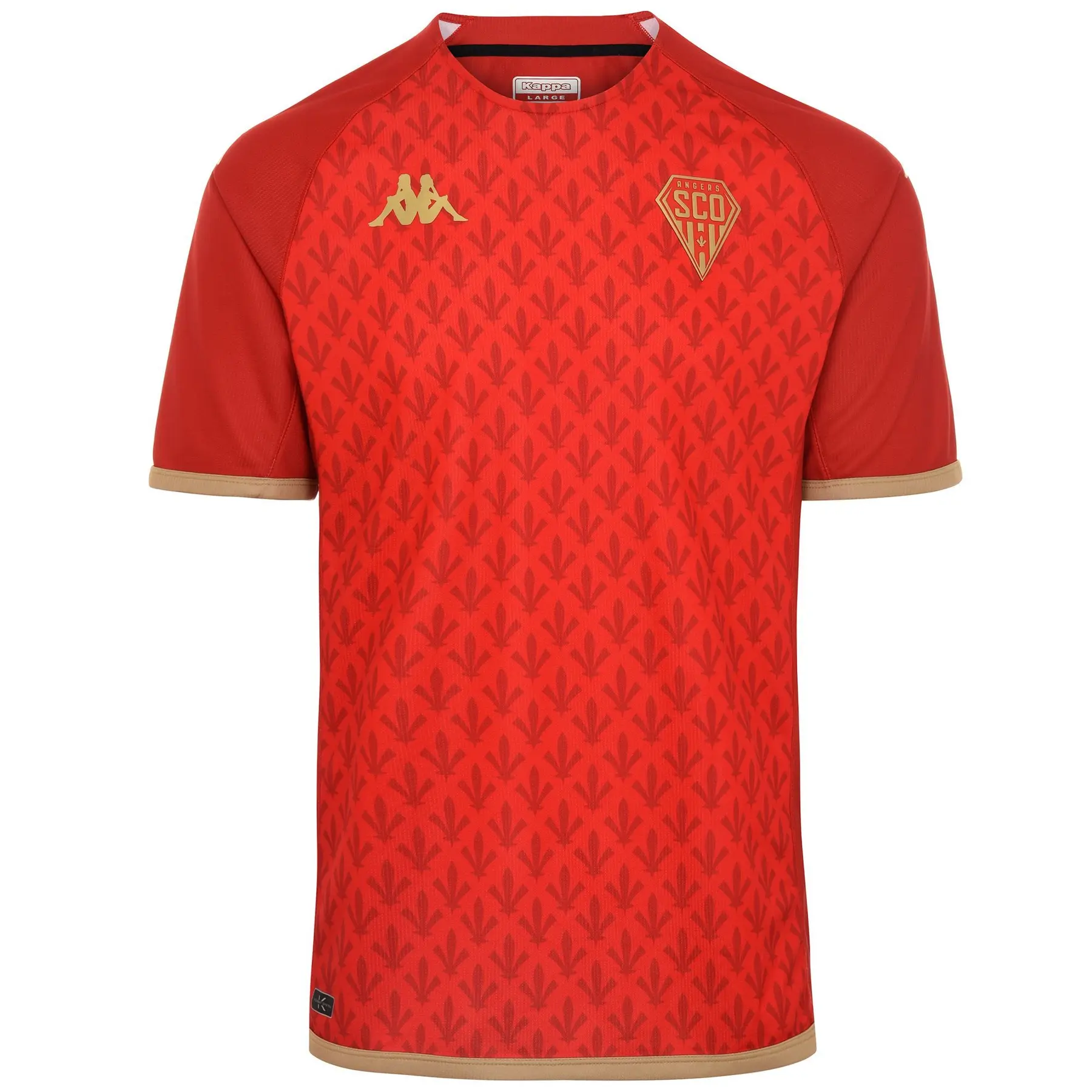 Drittes Kindertrikot Angers SCO 2022/23 - Rouge - male - Size: 6 ans