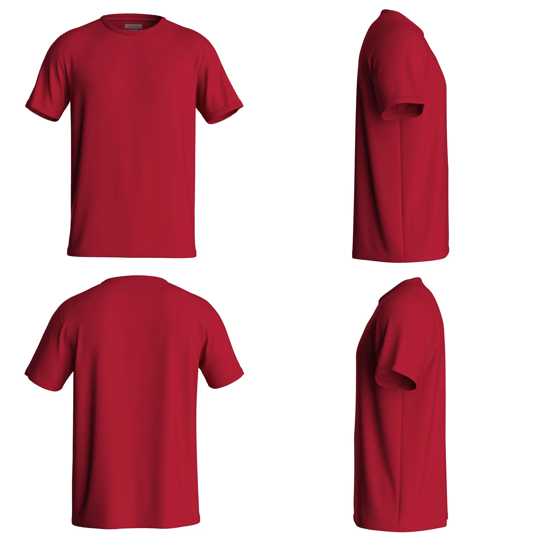 T-Shirt Jenno - Rouge - male - Size: 3XL
