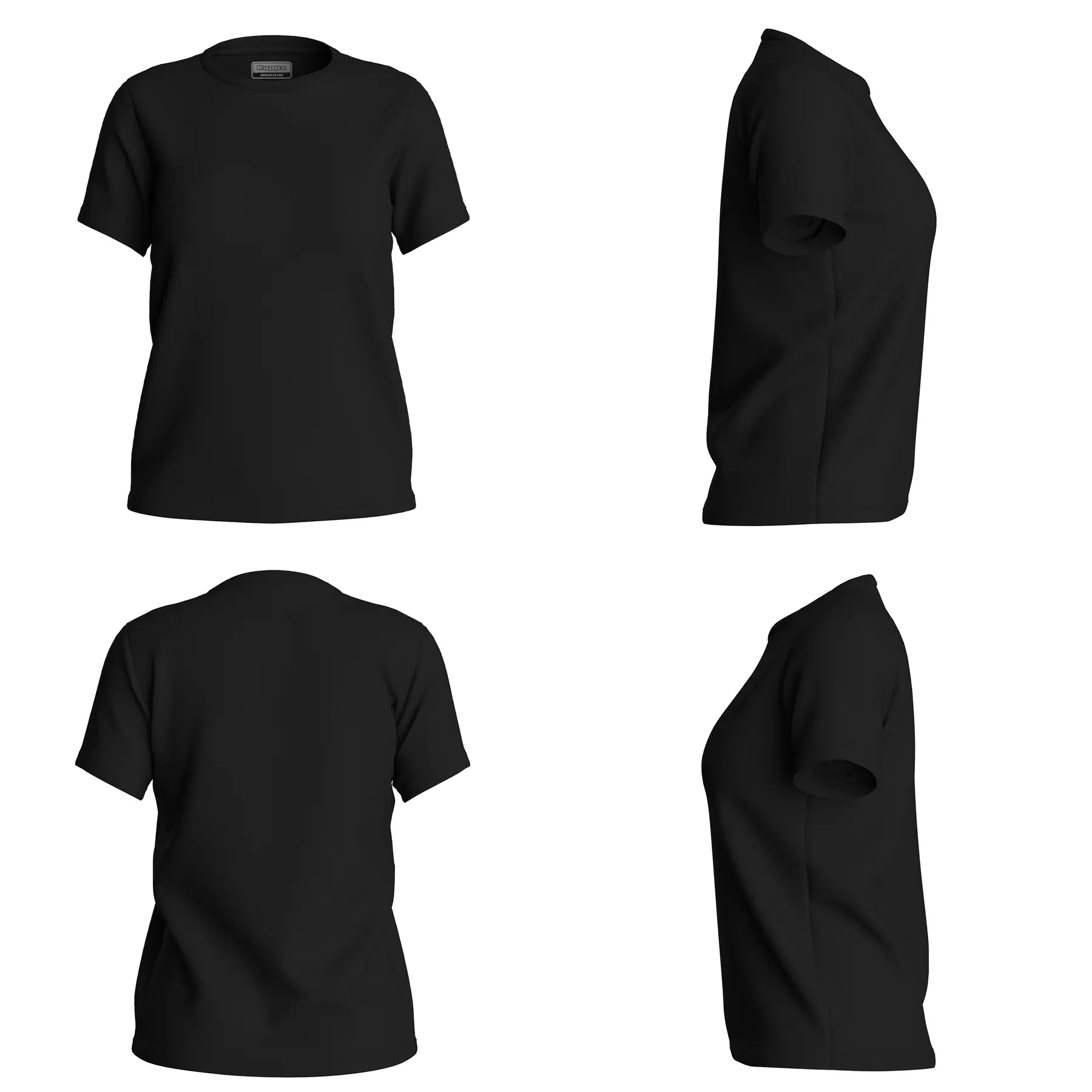 T-Shirt Jenna - Noir - female - Size: XL