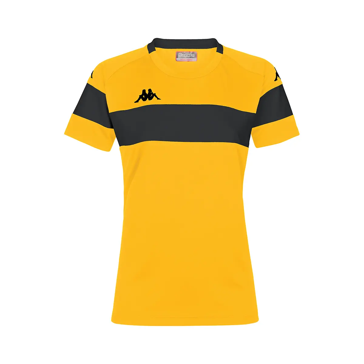 Kappa Donna Jaune Maglia Da Dareta