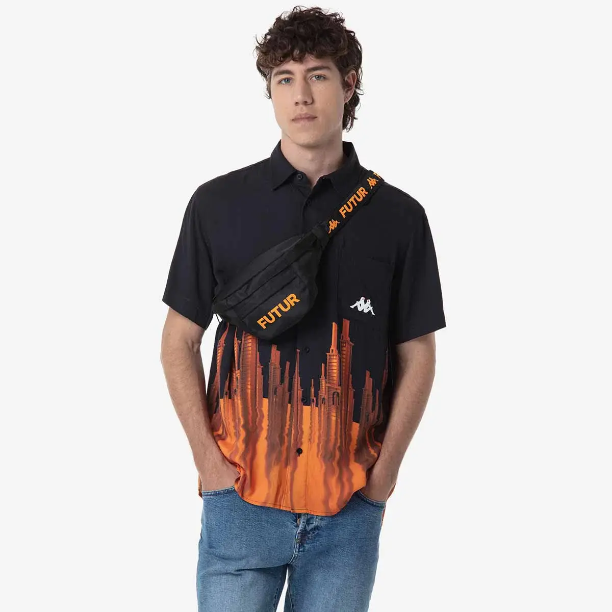 Shoulder Bag Kappa Authentic Techno KFF | Foot-Store