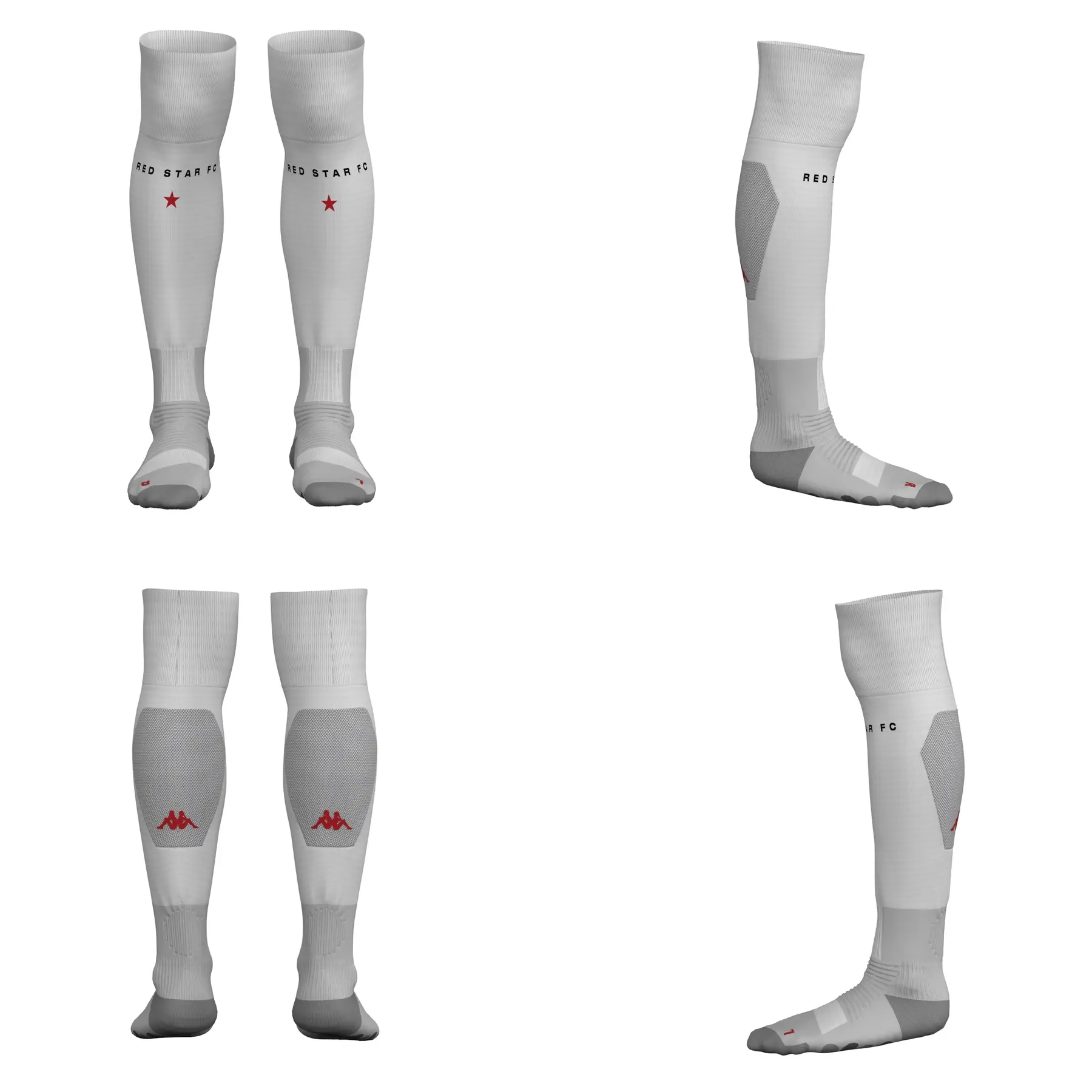 Chaussettes Baseball MK étriers Motif C-5 - Noir, Royal, Blanc - Neuves