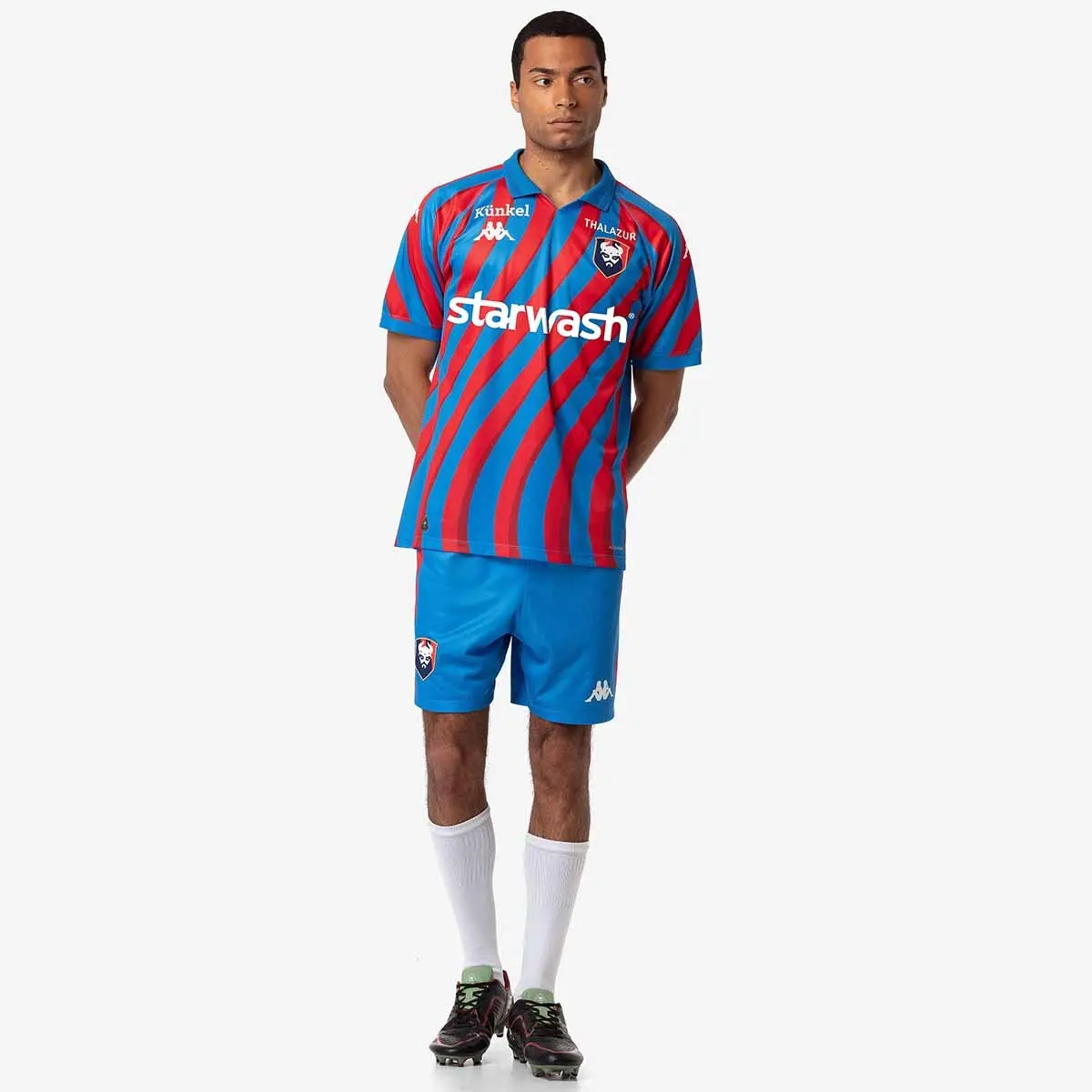 SM caen by Kappa ユニホーム 背番号417 Home jersey SM Caen 2024/25 | Foot-Store