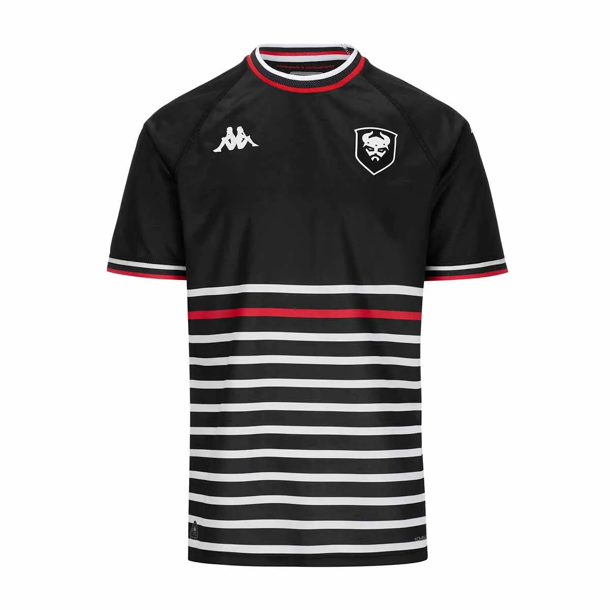Auswärtstrikot Kinder SM Caen Kombat 2024/25 - Noir - male - Size: 6 ans