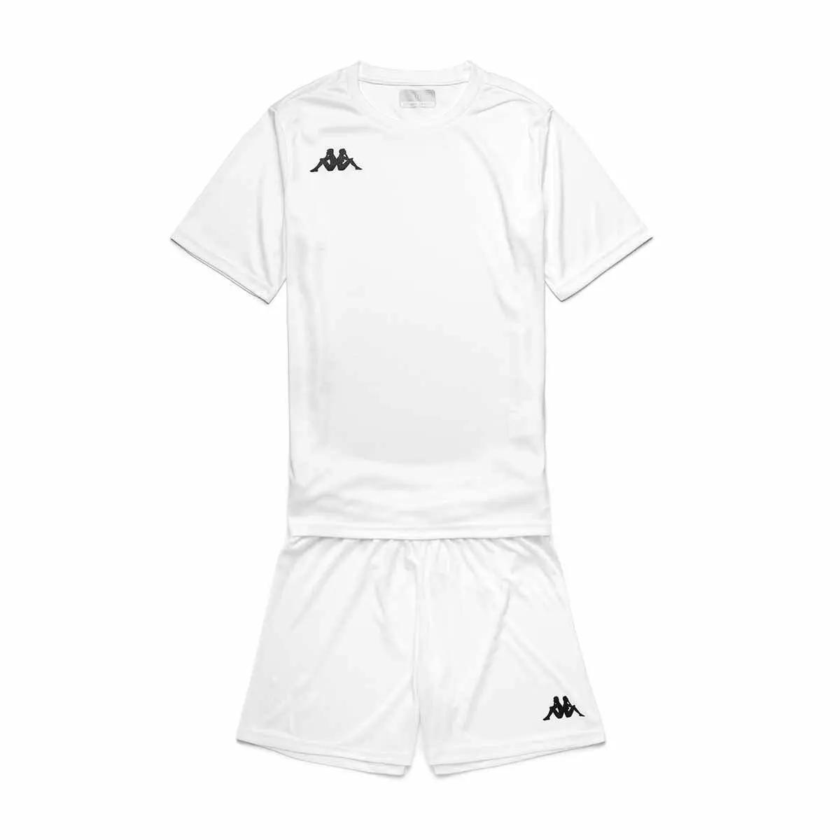 Kappa Jungen Blanc Set Aus Trikot Und Shorts Für Größe 4 Ans Kinder