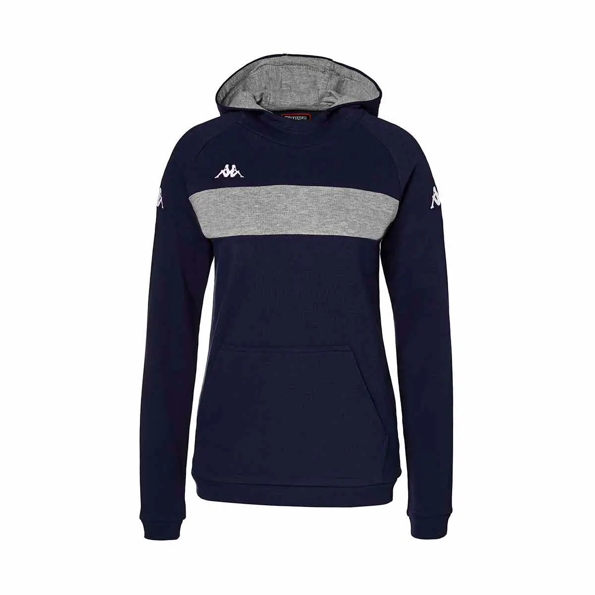 Kappa Femme Bleu Sweatshirt À Capuche Daccia