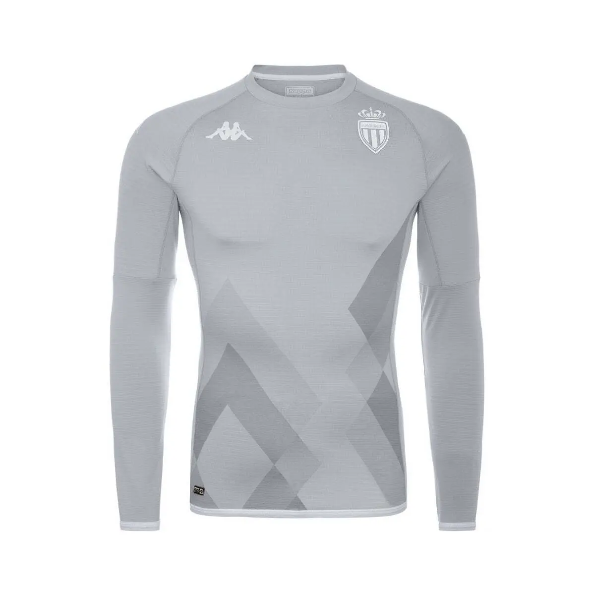 Langärmeliges Torwarttrikot AS Monaco Kombat Pro 2022/23 - Gris - male - Size: 2XL