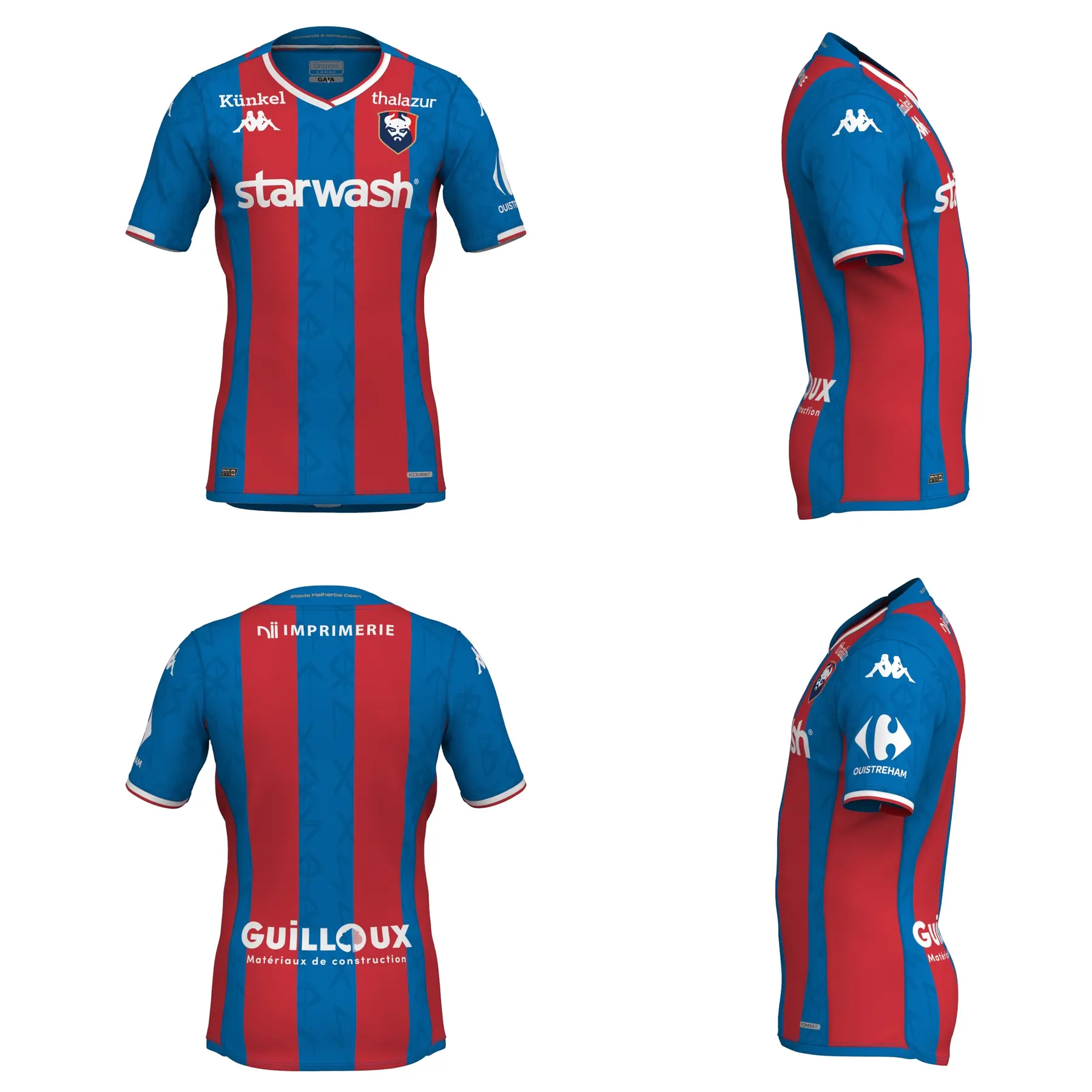 Home jersey SM Caen Kombat 2023/24 | Foot-Store