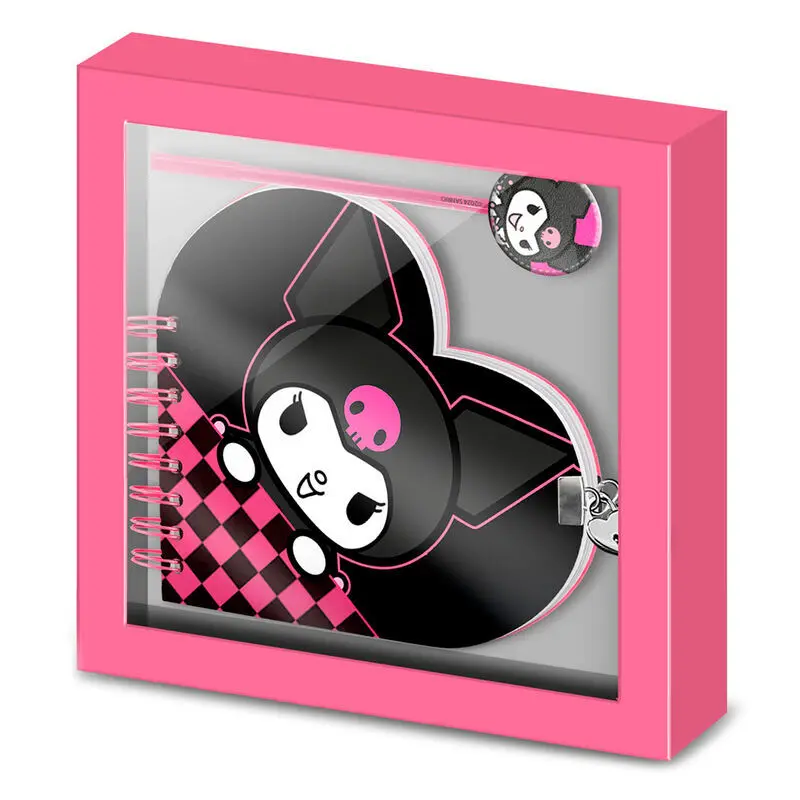 Agenda and pen Karactermania Hello Kitty Kuromi