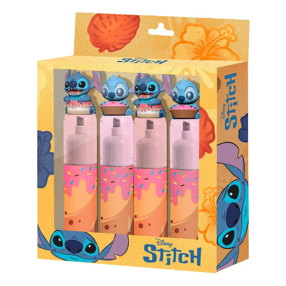 Textmarker Karactermania Disney Stitch (x4)