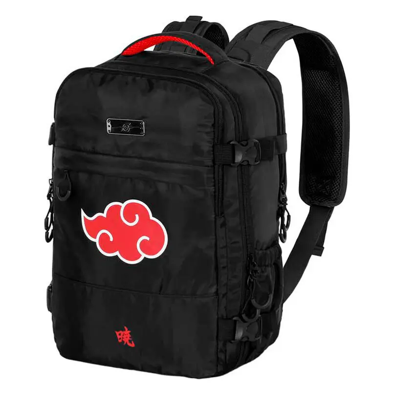 Karactermania Unisex Noir Backpack Naruto Shippuden Clouds