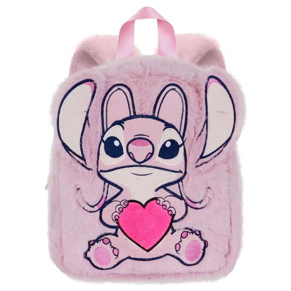 Plush children's backpack Karactermania Disney Stitch Disney Angel Heart