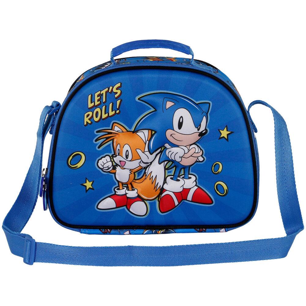 8445118044683 - Isotherme Tasche Sonic The Hedgehog Lets Roll 3D