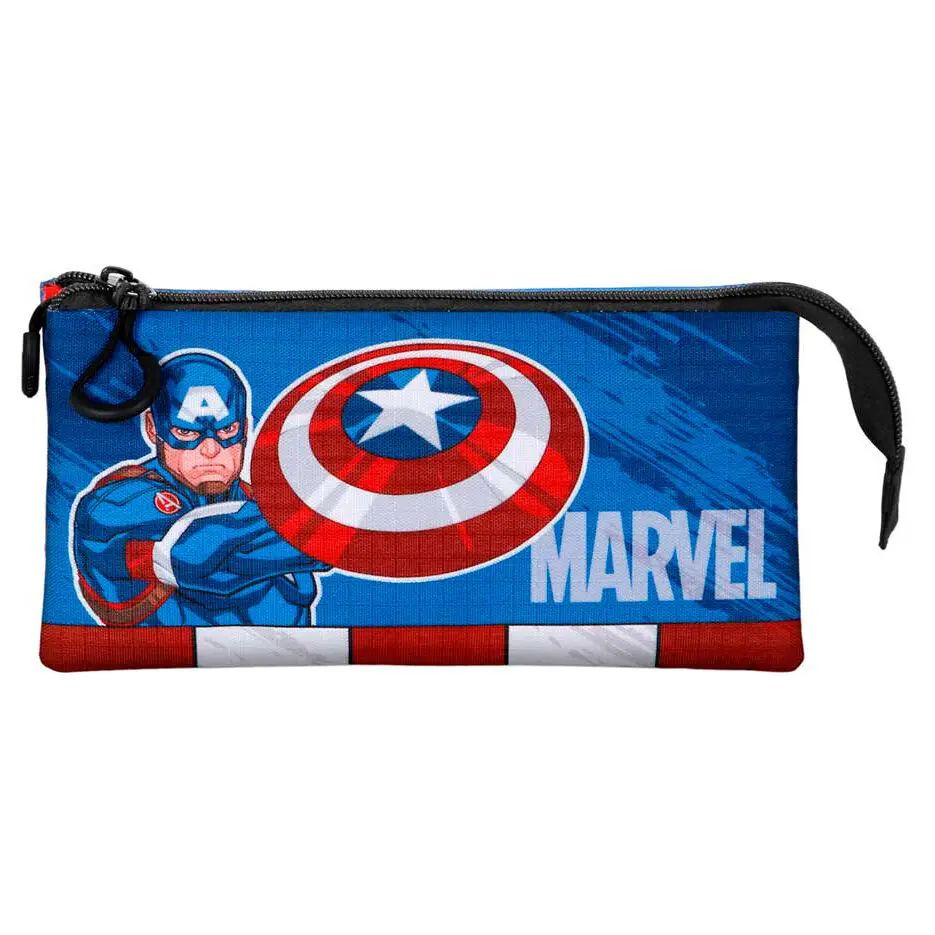 8445118063103 - Dreifaches Etui Kind Marvel Captain America Gears