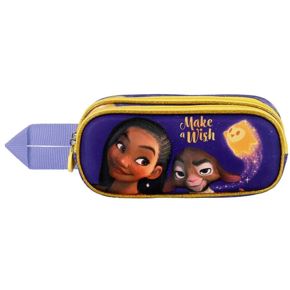 8445118067828 - Doppeltes Etui Mädchen Disney Wish 3D