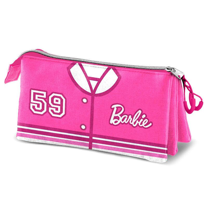 8445118069815 - Dreifaches Etui Mädchen Barbie Varsity