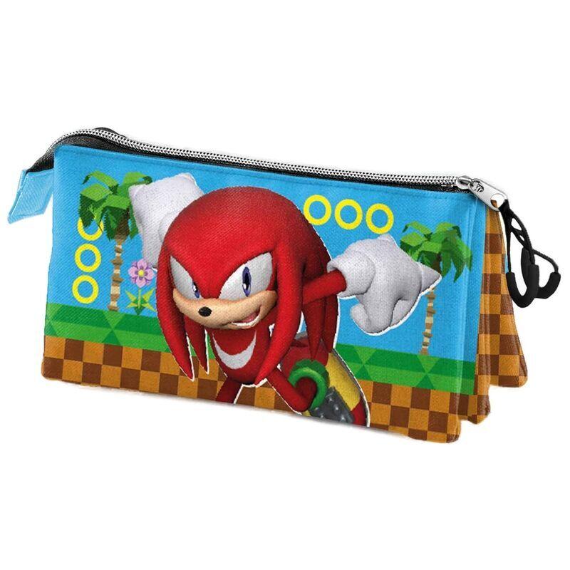 8445118076875 - Federmäppchen Sonic The Hedgehog Knuckles Run
