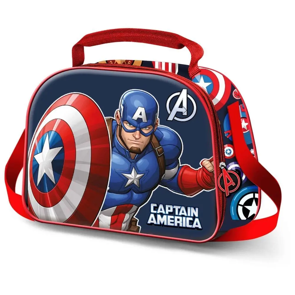Lunchbox Kind Karactermania Marvel Captain America Patriot 3D