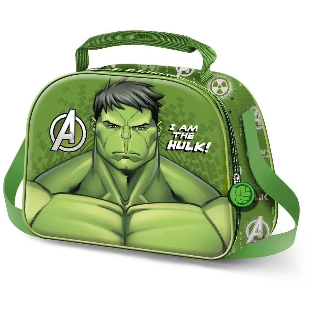8445118084870 - Kinder Lunch Tasche Marvel Hulk Rage 3D