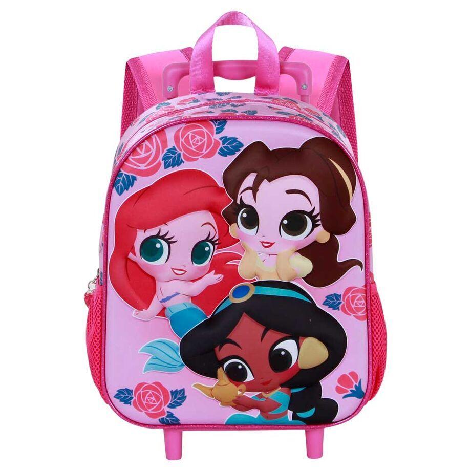 8445118087253 - Trolleytasche Mädchen Disney Princess Flowers 3D