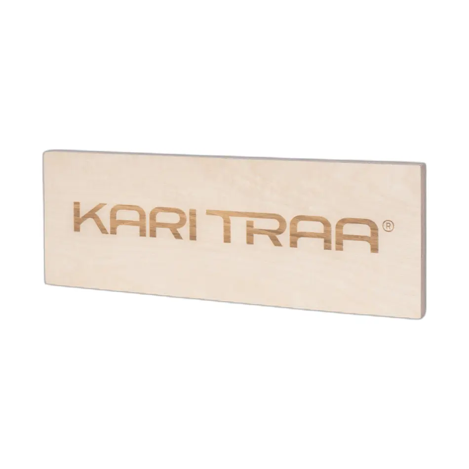 Rectangular panel Kari Traa Logo