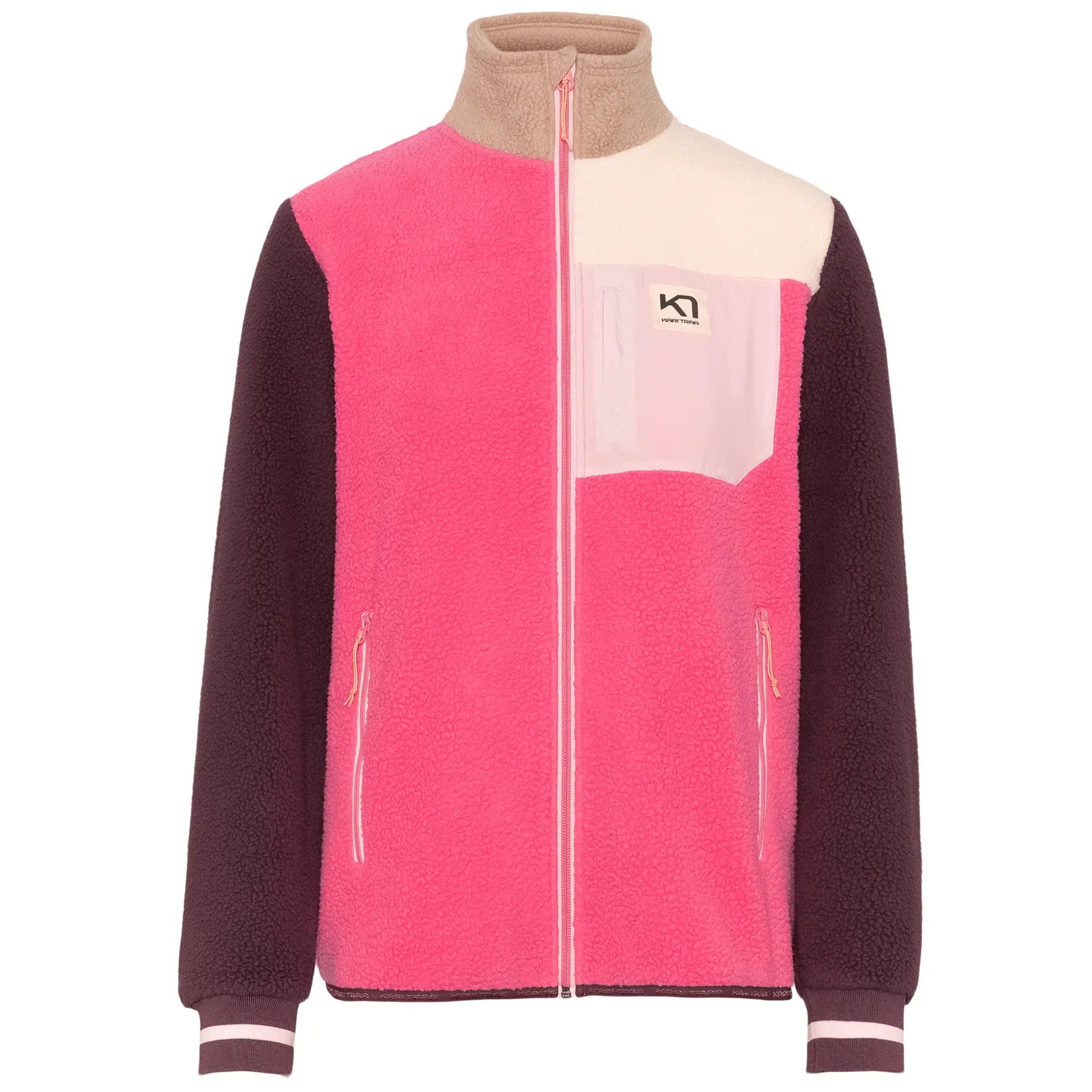 Women's zipped fleece Kari Traa Røthe