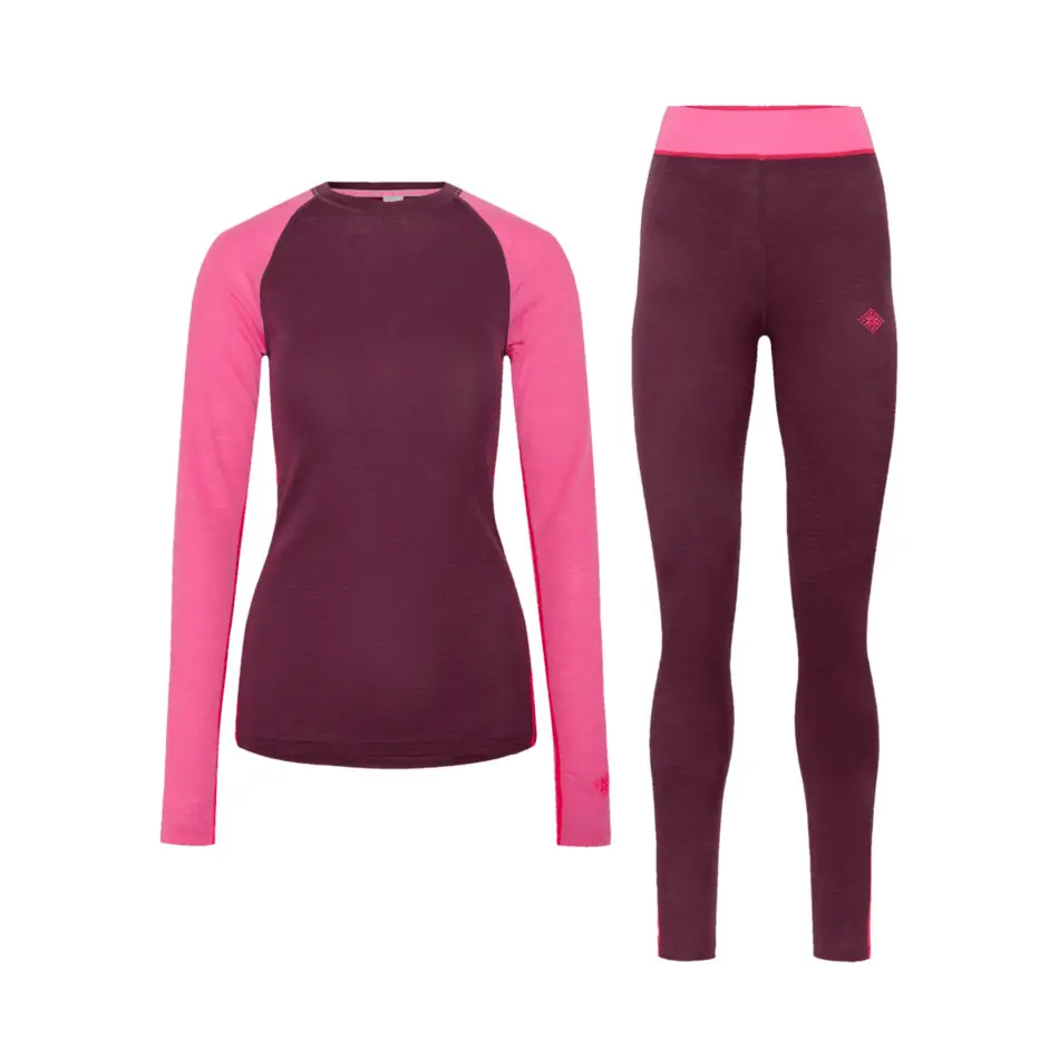 Women's leggings and long-sleeve t-shirt set Kari Traa Kaia