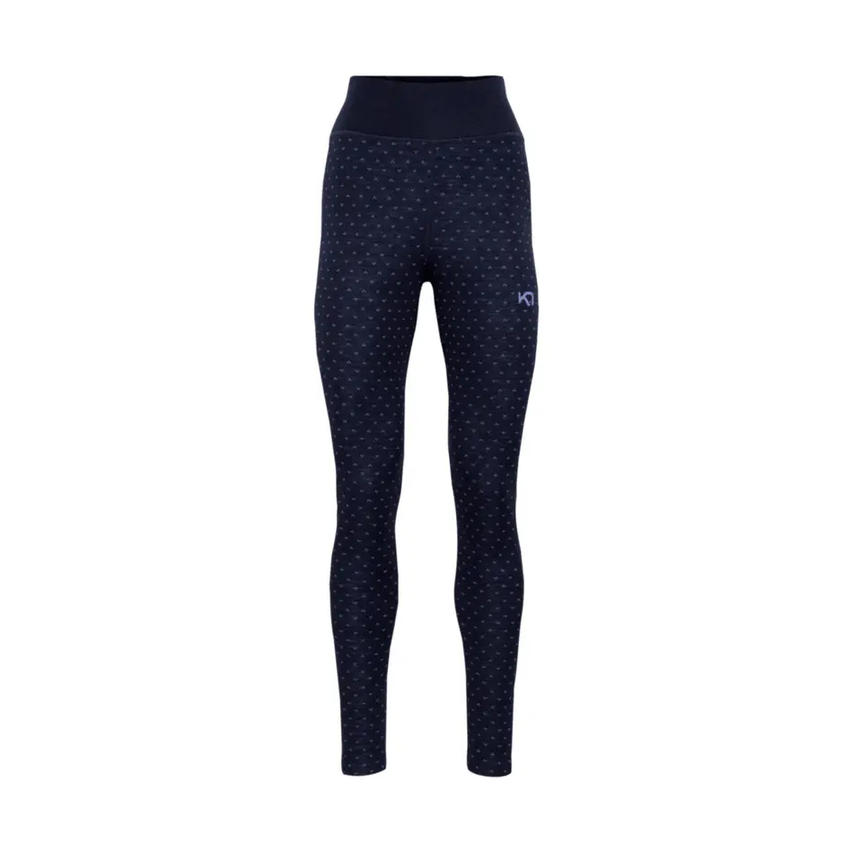 Kari Traa Women's Bleu High-Waisted Leggings Vilma