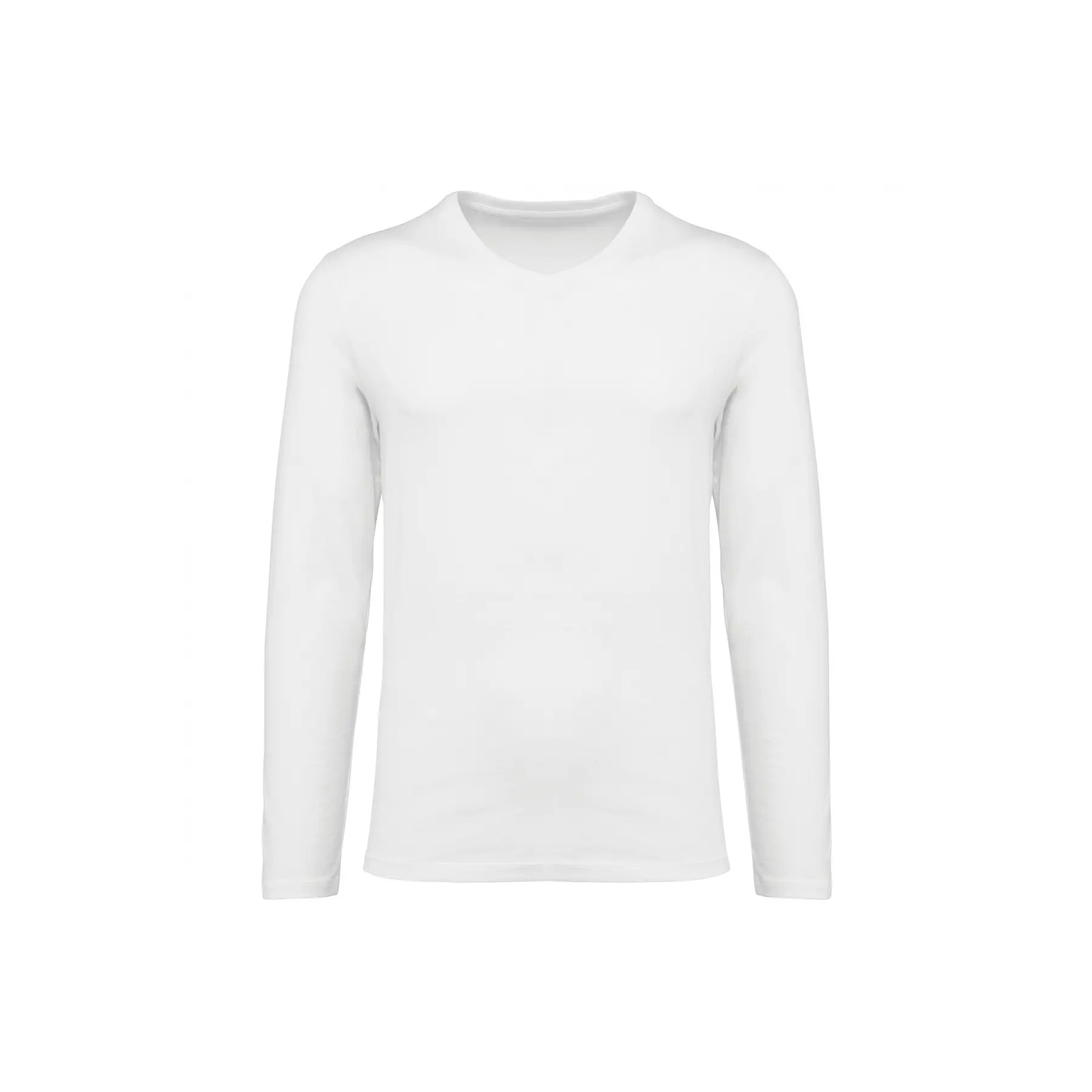 Langarmshirt suprima v-neck Kariban Premium