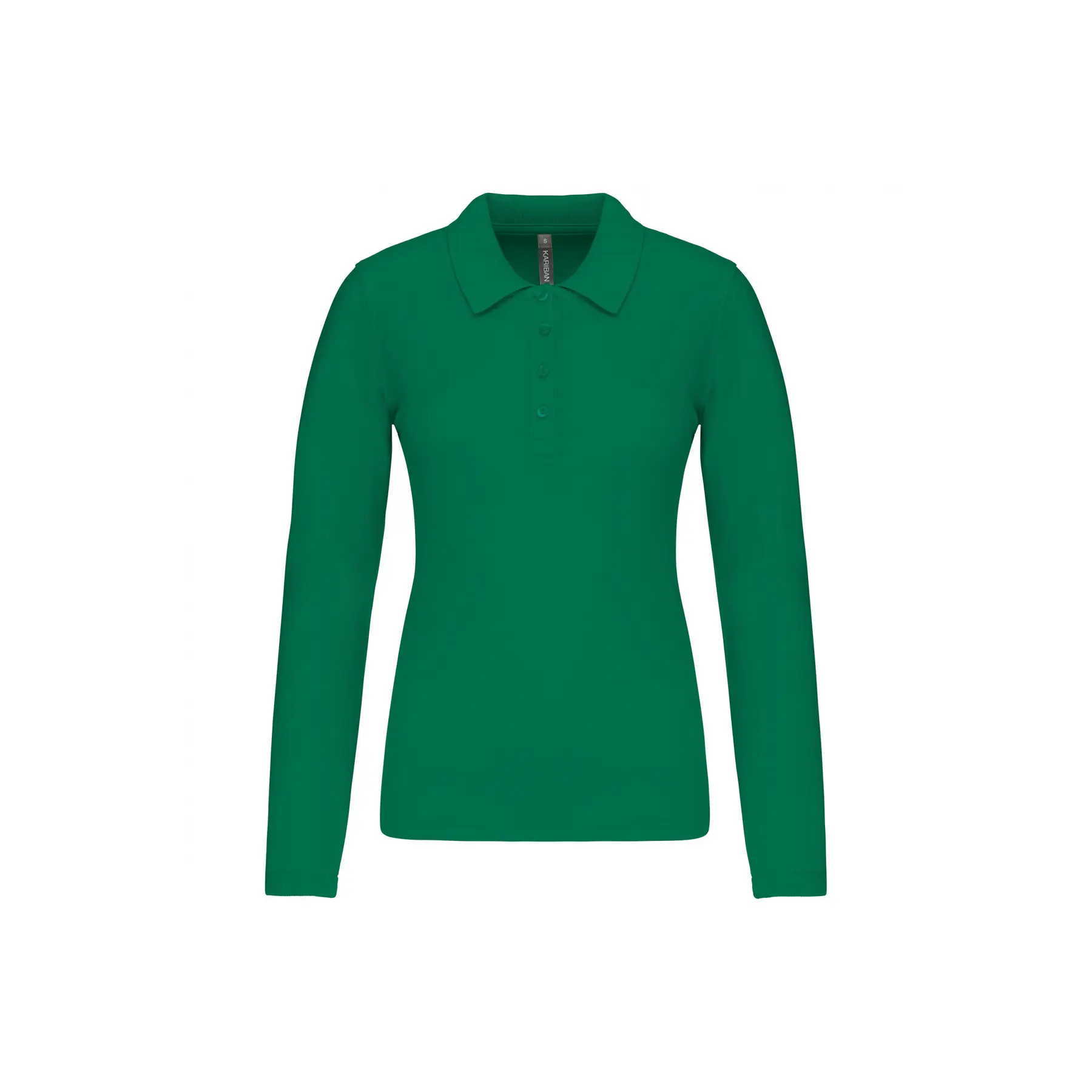 Polo Piqué Manches Longues Femme Kariban