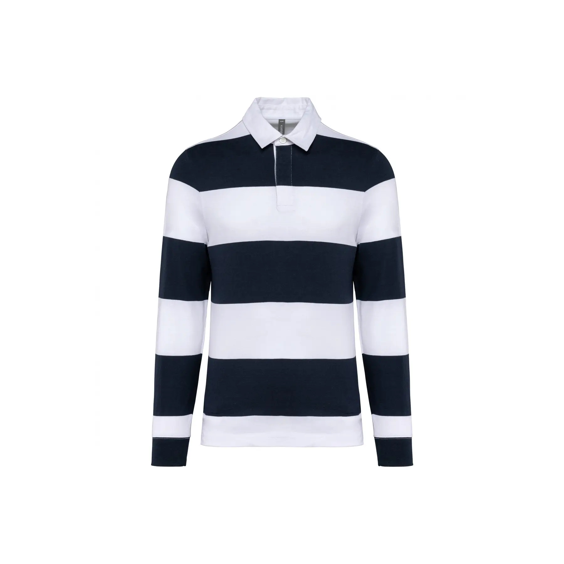 Gestreiftes Poloshirt langarm Kariban