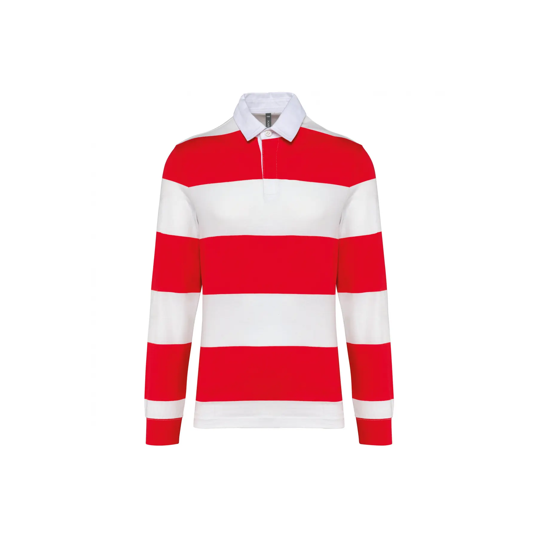 Gestreiftes Poloshirt Langarm Kariban