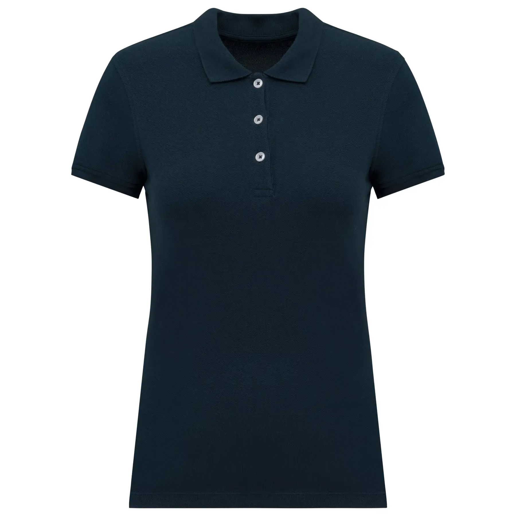 Piqué-Poloshirt, Damen Kariban