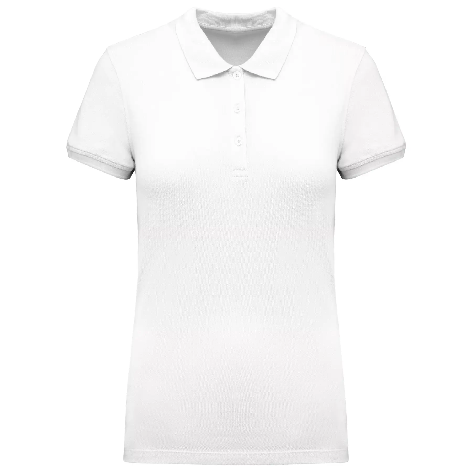 Piqué-Poloshirt, Damen Kariban