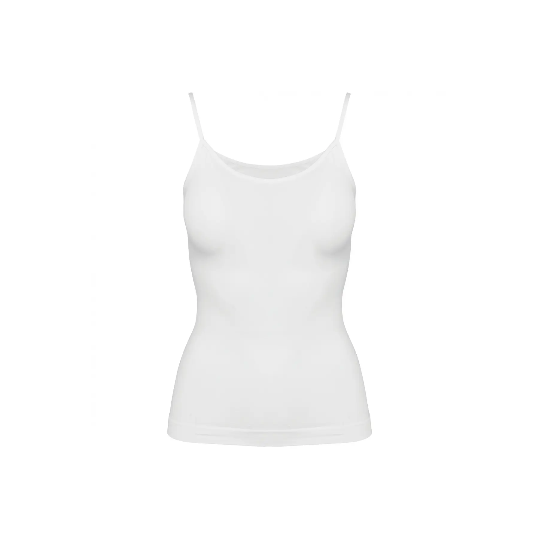 Kariban Women's Blanc Eco-Responsible Seamless Tank Top With Thin Straps For