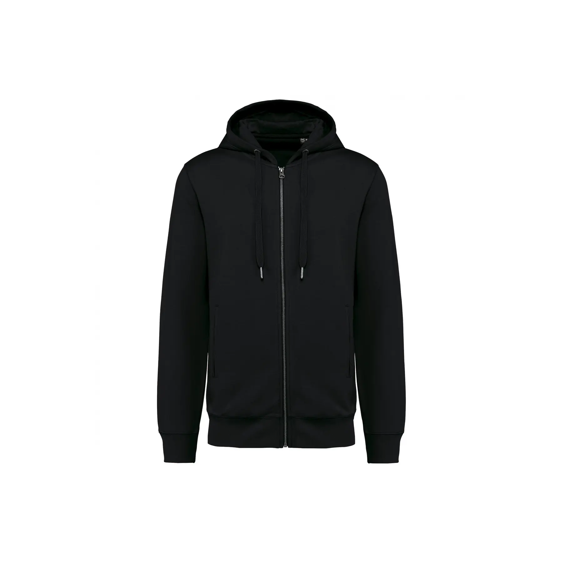 Umweltfreundliches Kapuzensweatshirt mit Reißverschluss Kariban French Terry