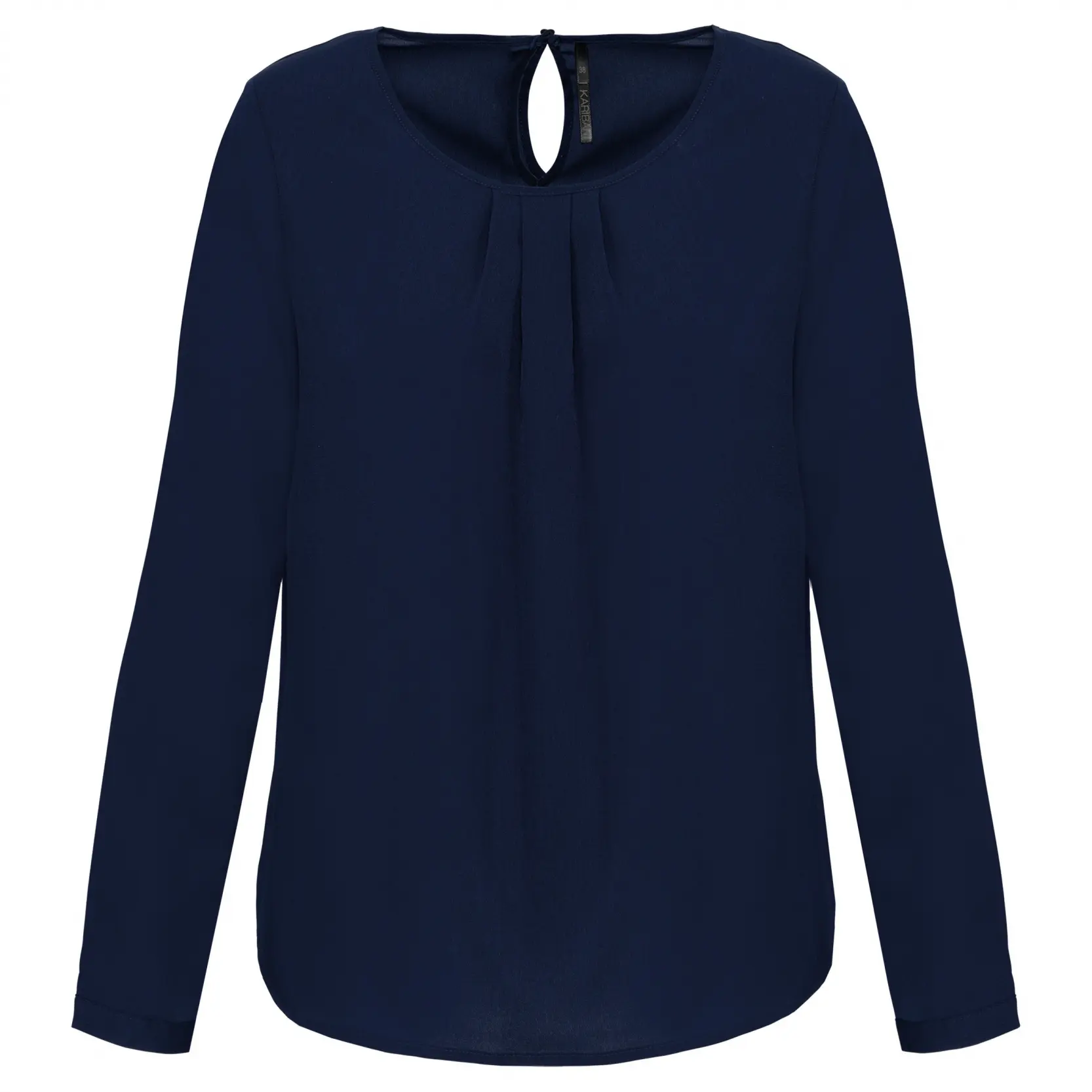 Blouse Manches Longues CrêPe Femme Kariban