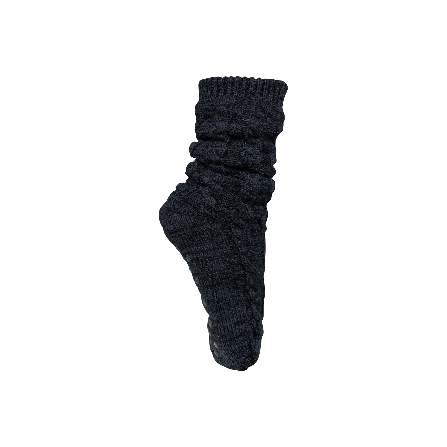 Kariban Women's Bleu Sherpa-Lined Lounge Socks