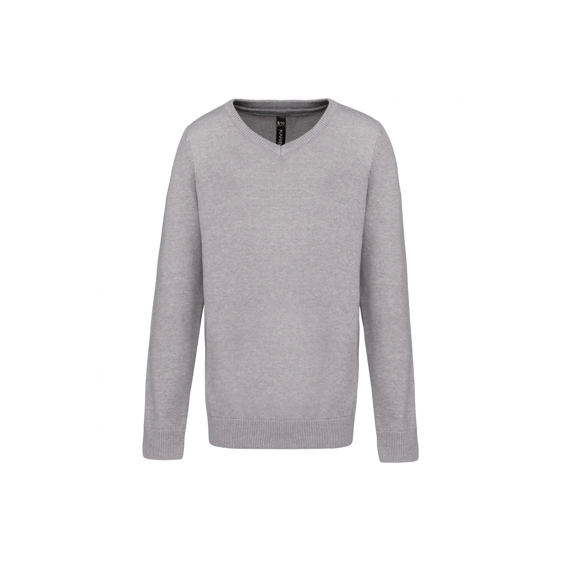 Pull col V enfant Kariban