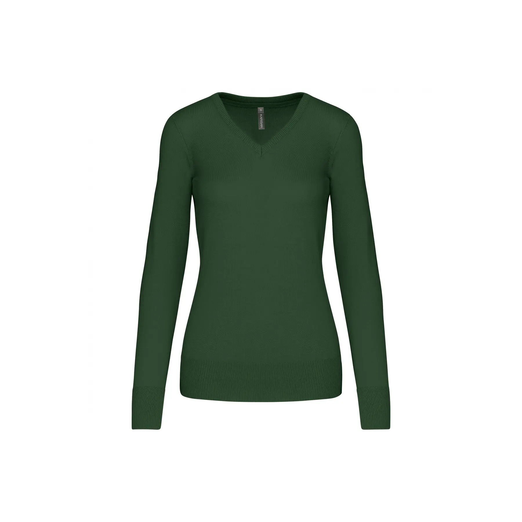 Pullover Mit V-Ausschnitt Damen Kariban