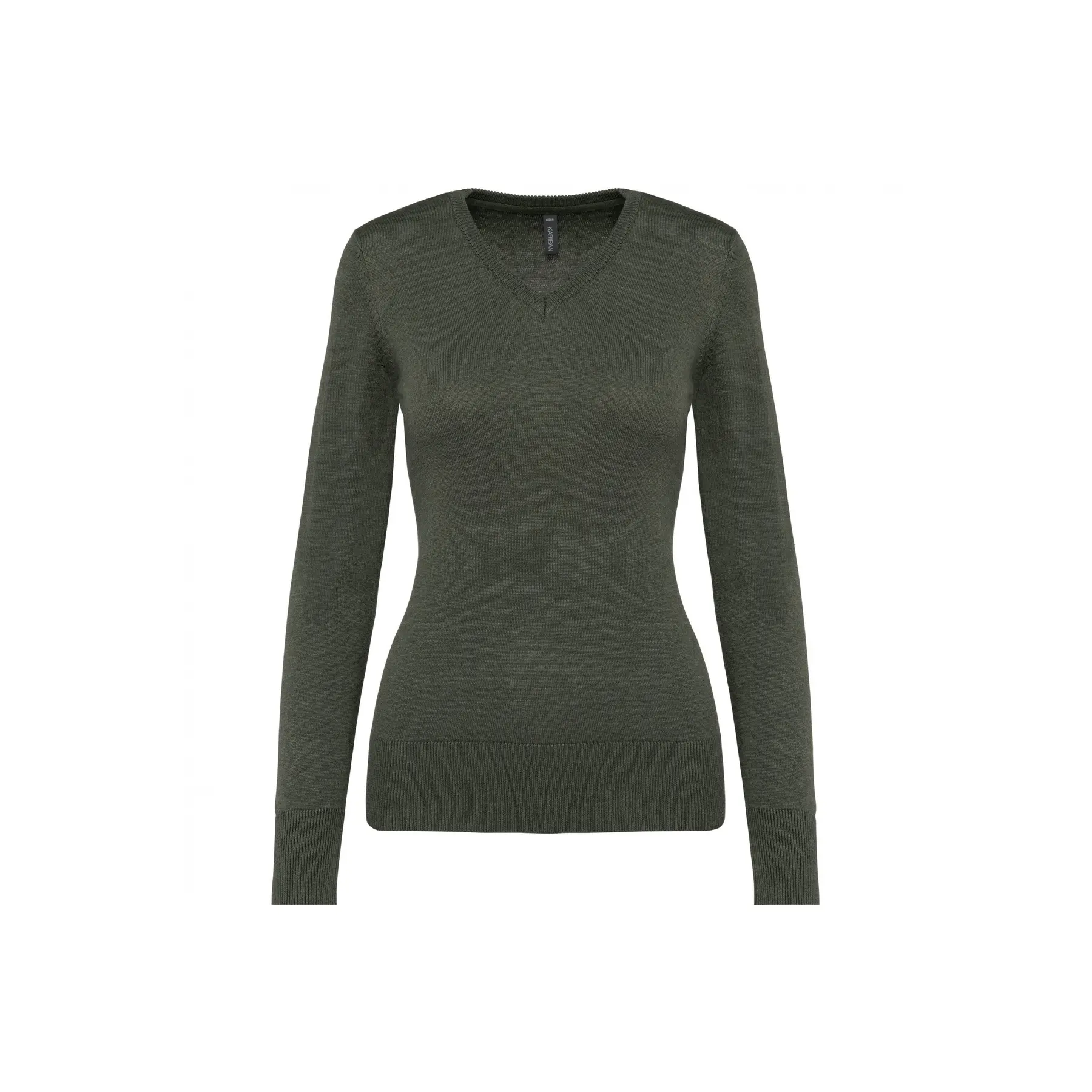 Pullover Mit V-Ausschnitt Damen Kariban