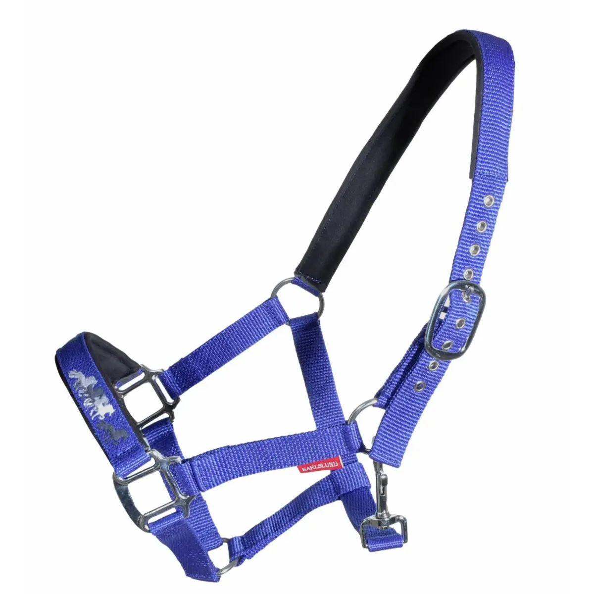 Karlslund Bleu Nylon Horse Halter