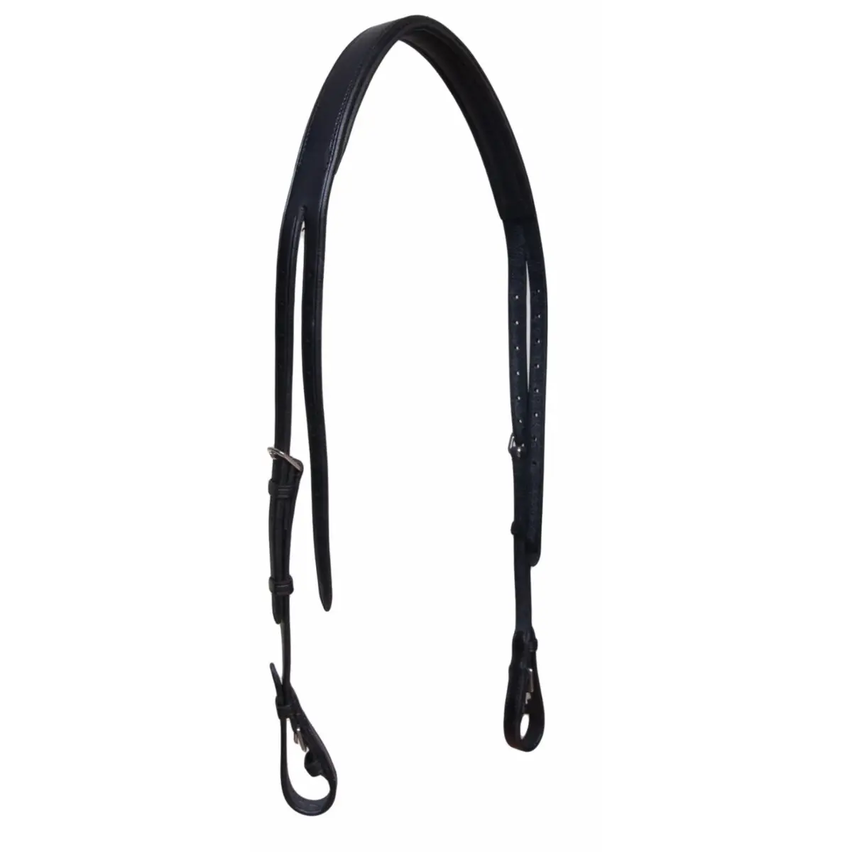 Meilleurs prix pour Têtière anatomique en cuir pour cheval Karlslund Kombi