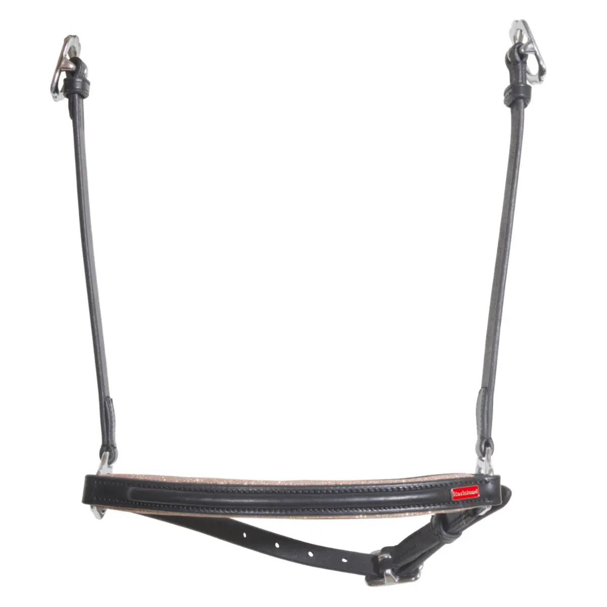 Comparer les prix de Muserolle cheval Karlslund Kombi Hannoveran Gliftter Piping