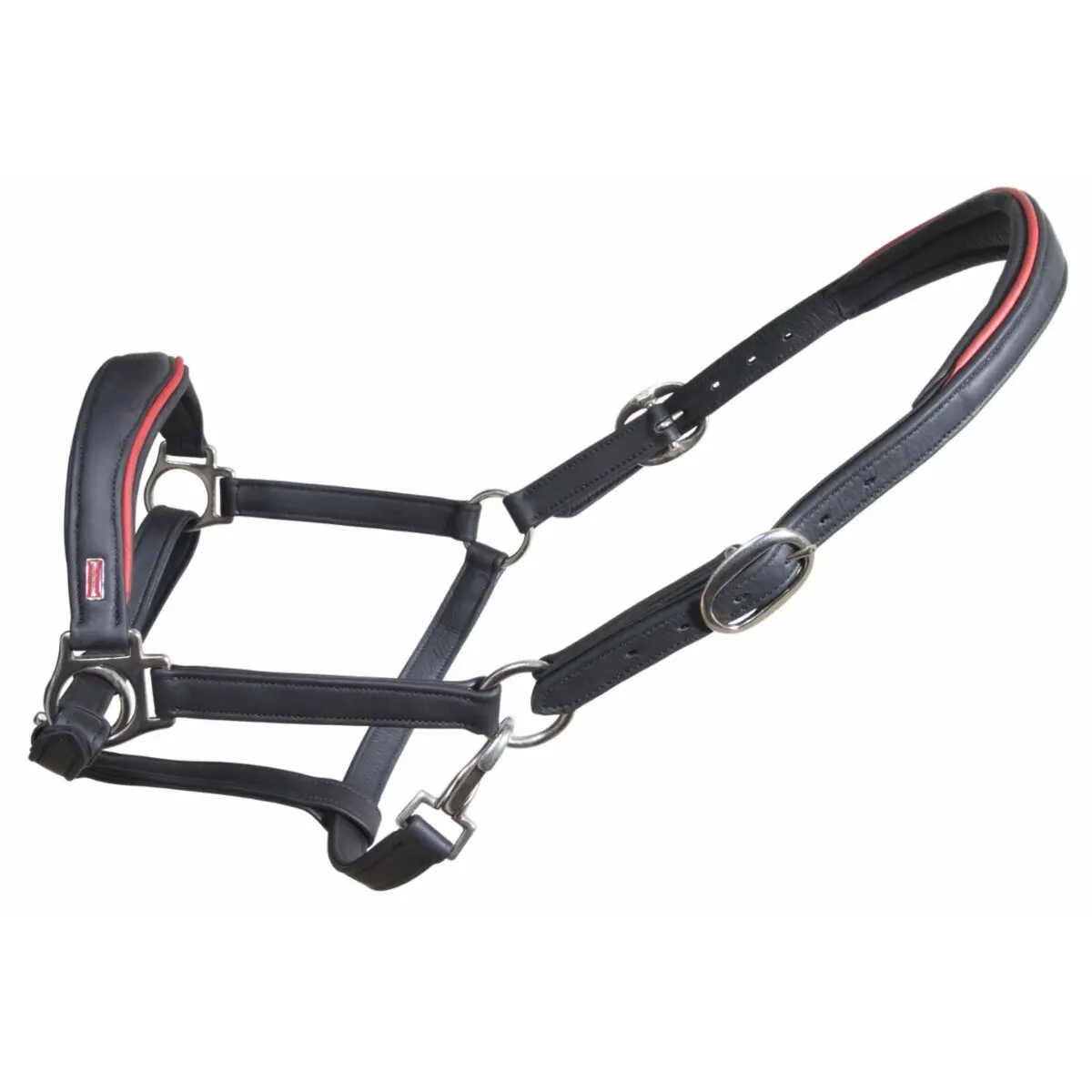 Karlslund Noir Halter For Horse Soft Comfort