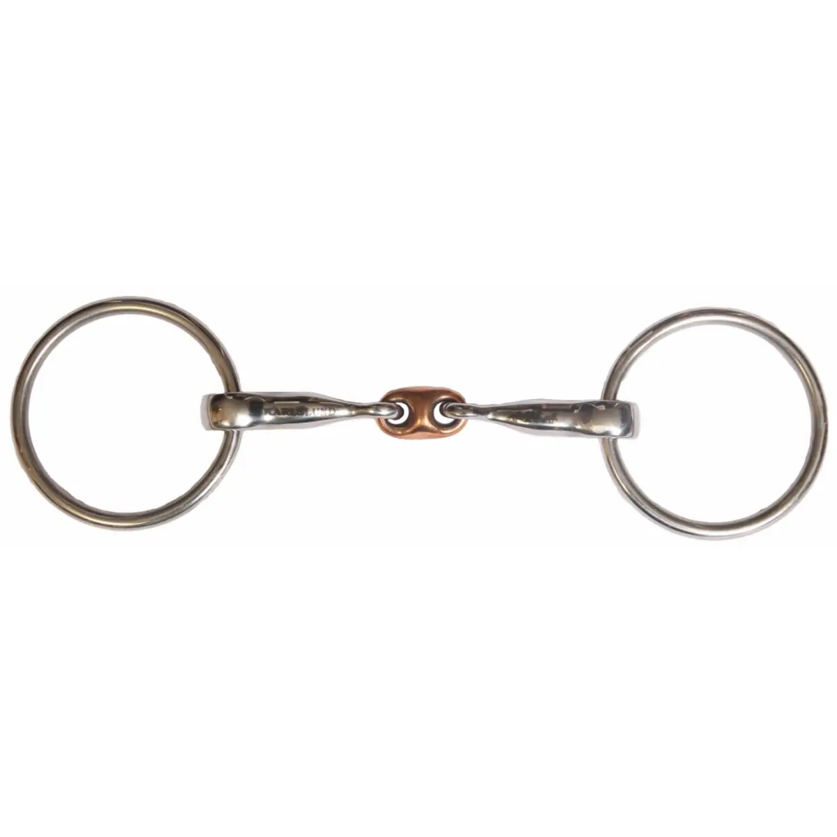 Meilleurs prix pour Mors double brisure pour cheval avec maillon central en cuivre Karlslund