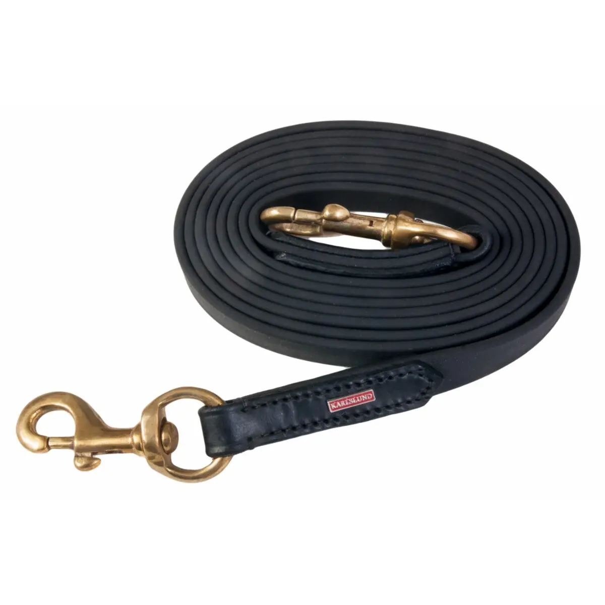 Karlslund Noir Leather Horse Reins