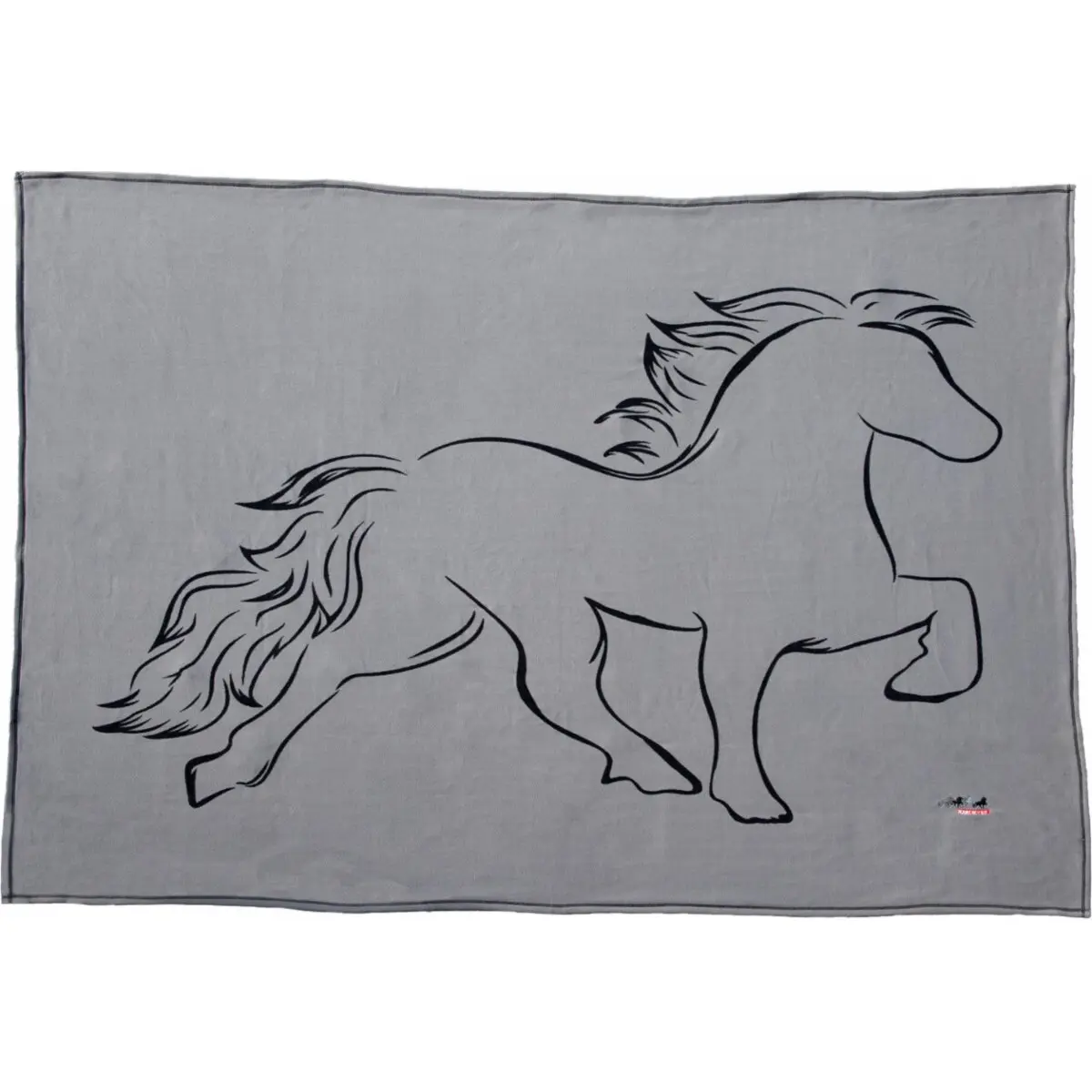 Karlslund Noir Fleece Blanket For Horse