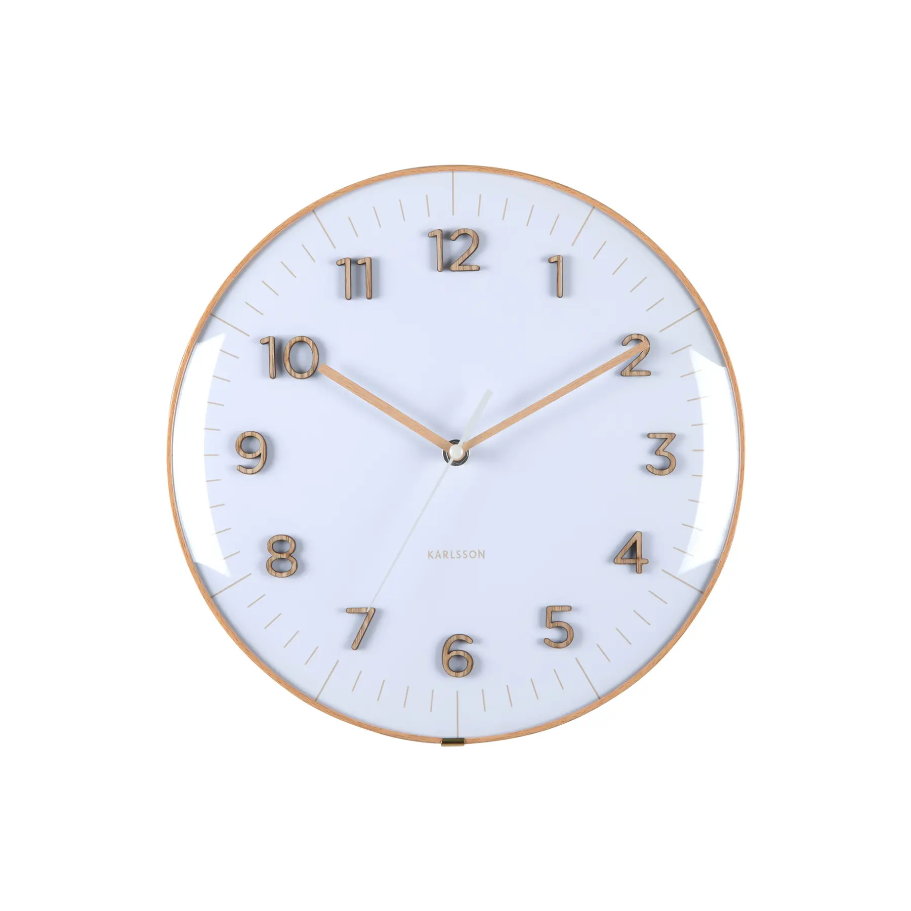 Wanduhr Karlsson Esencia Dome